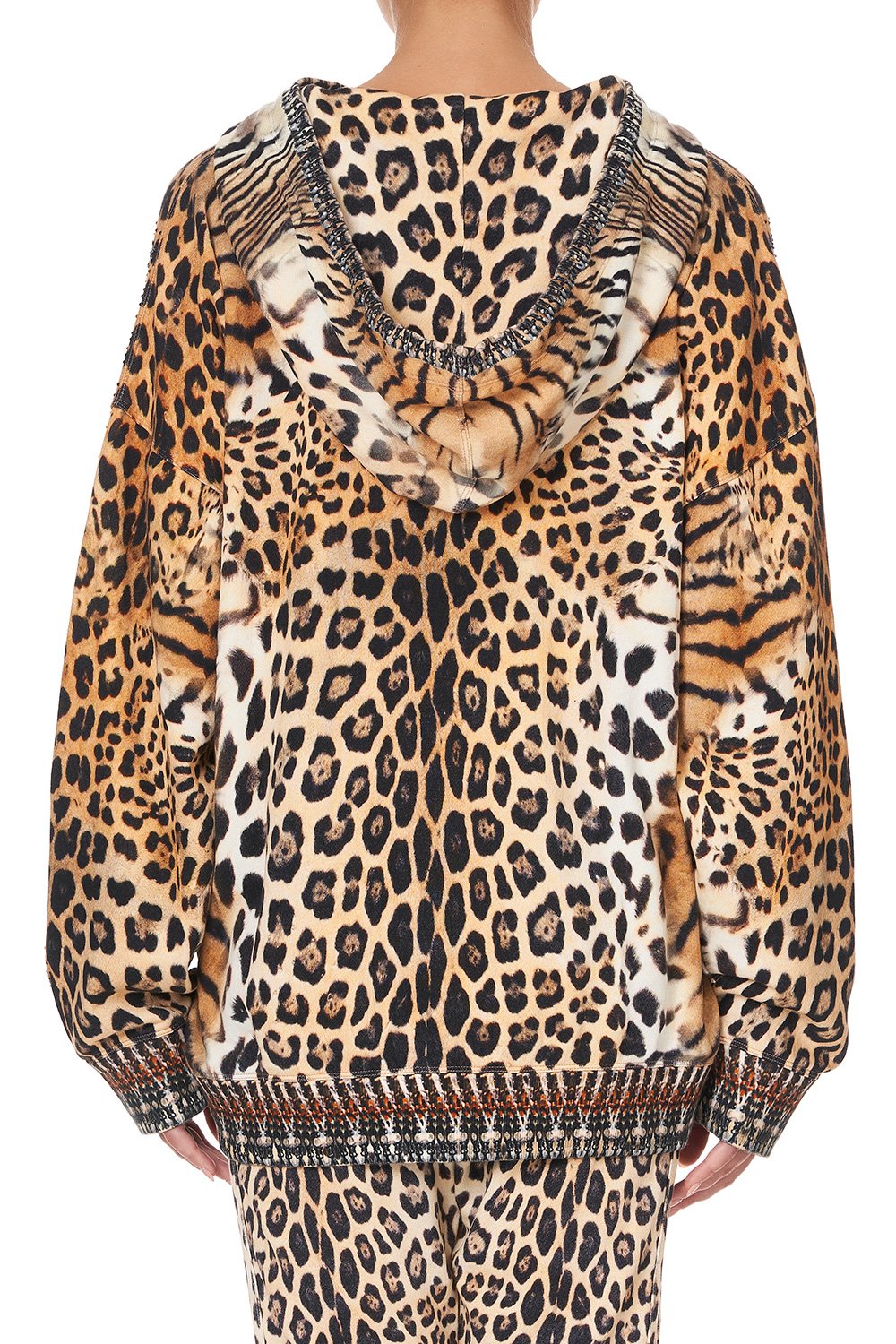 OVERSIZED BOYFRIEND HOODIE JAGUAR