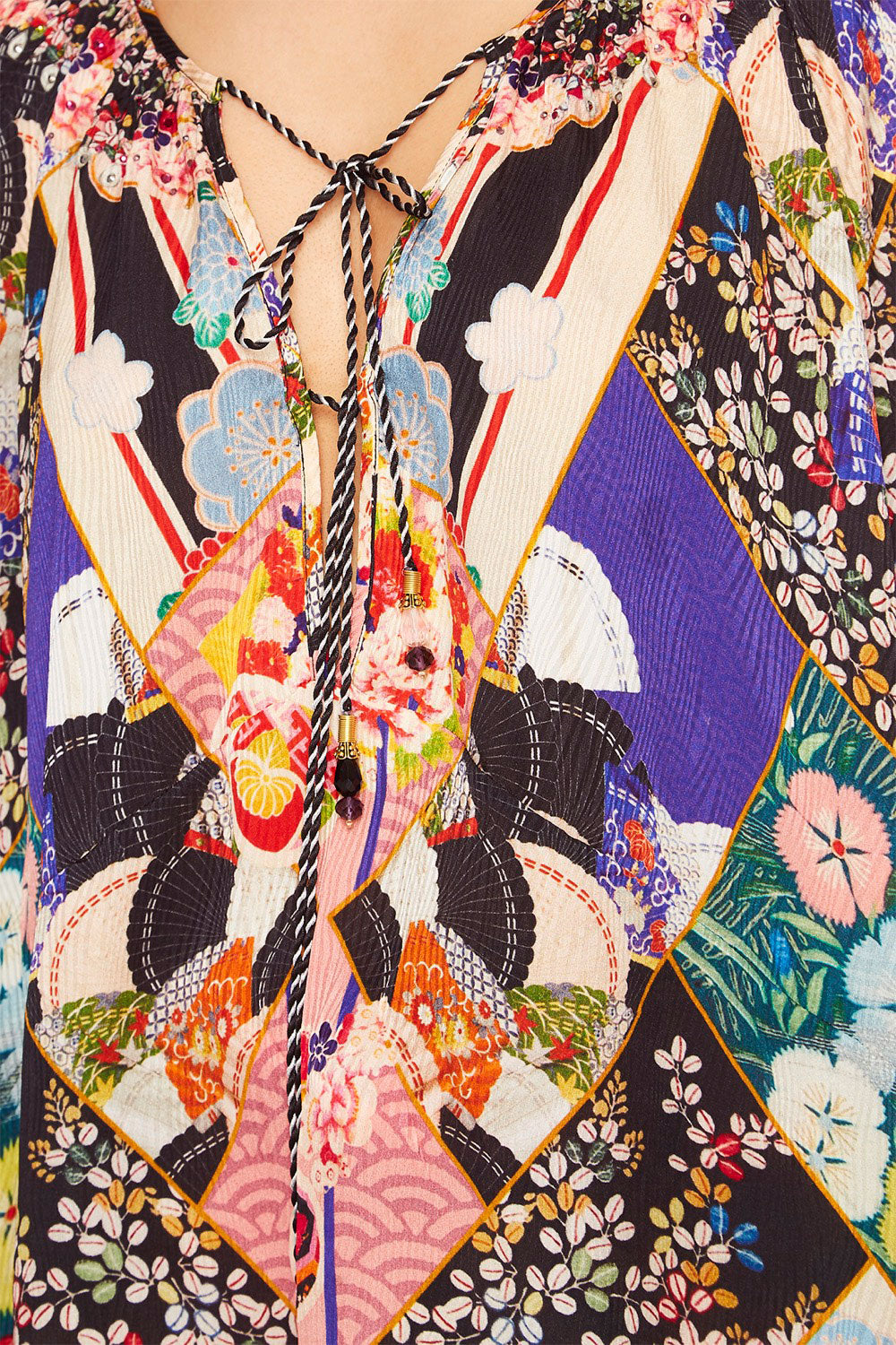 CAMILLA POSTCARDS FROM MARS BISHOP BLOUSE