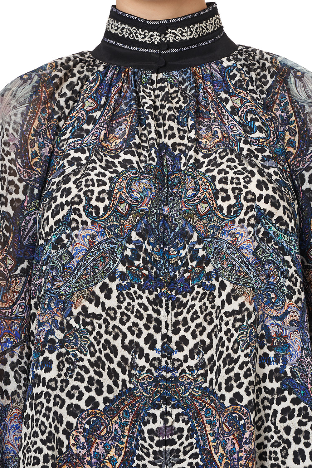 RAGLAN BUTTON UP SHIRT FESTIVAL EXPRESS