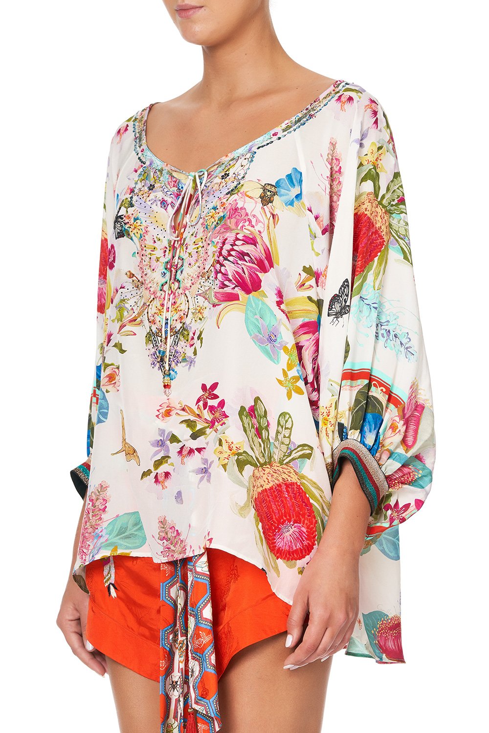 RAGLAN SLEEVE BLOUSE WITH CUFF HOMEWARD FOUND