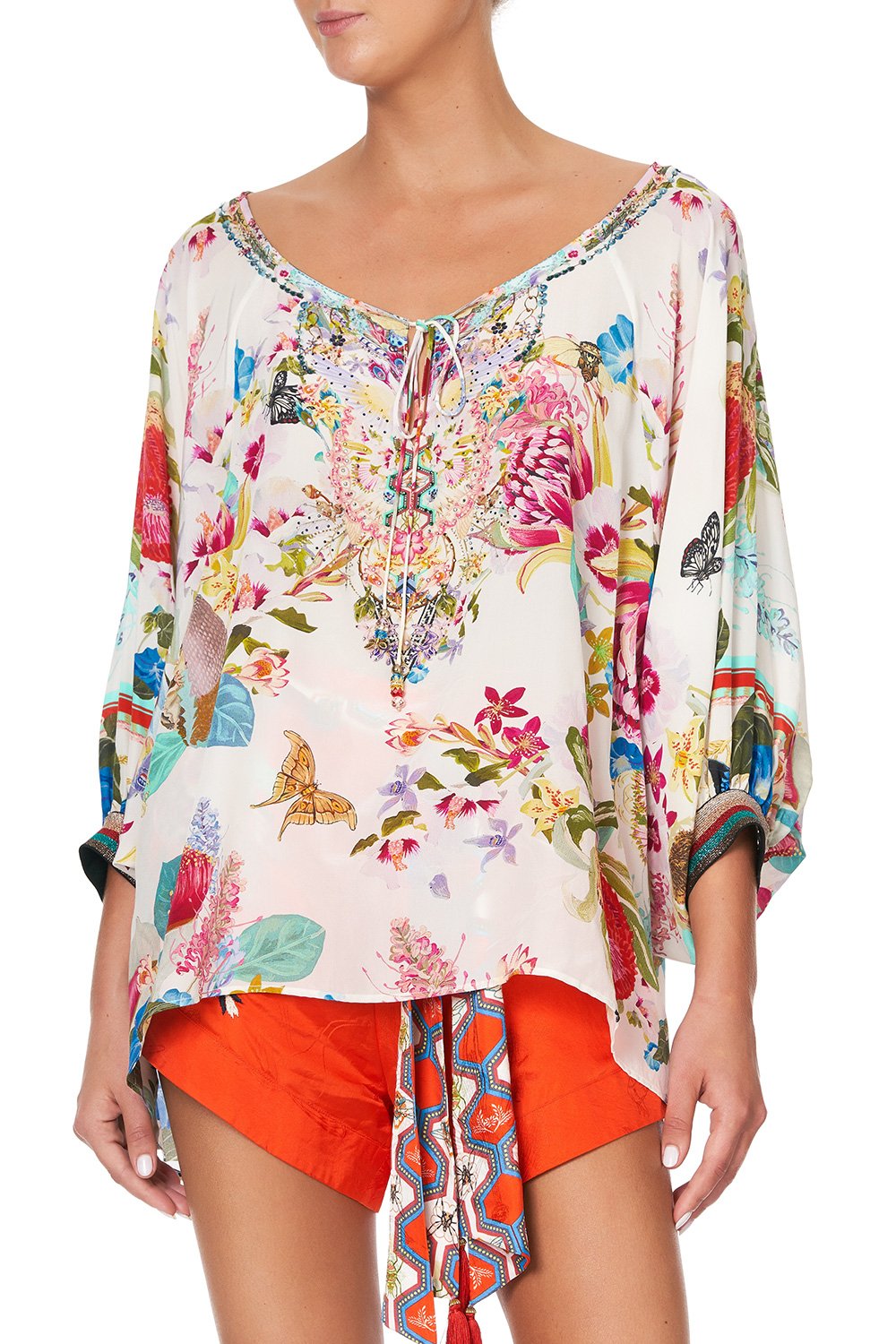 RAGLAN SLEEVE BLOUSE WITH CUFF HOMEWARD FOUND