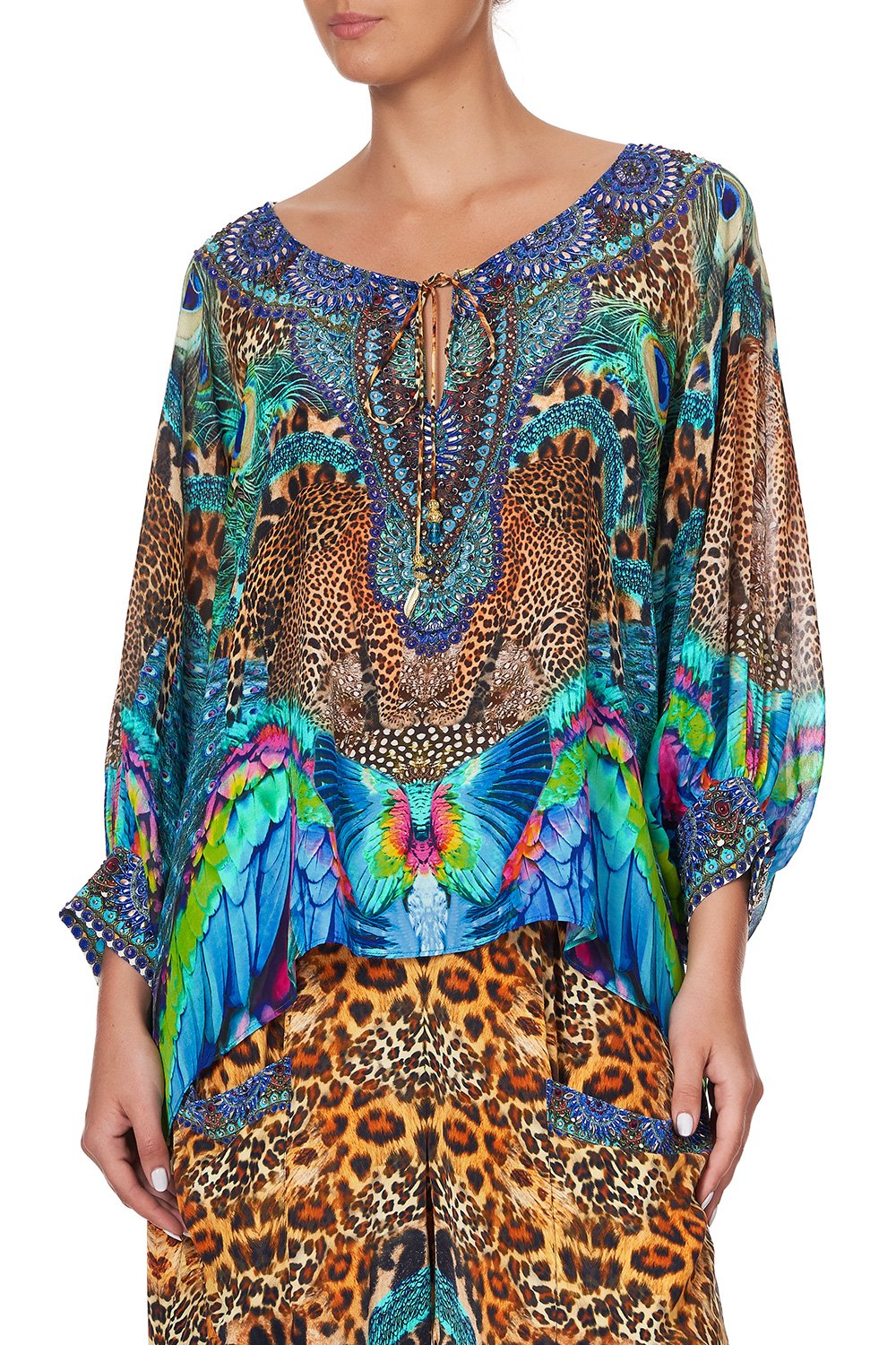 RAGLAN SLEEVE BLOUSE WITH CUFF MOTHER XANADU