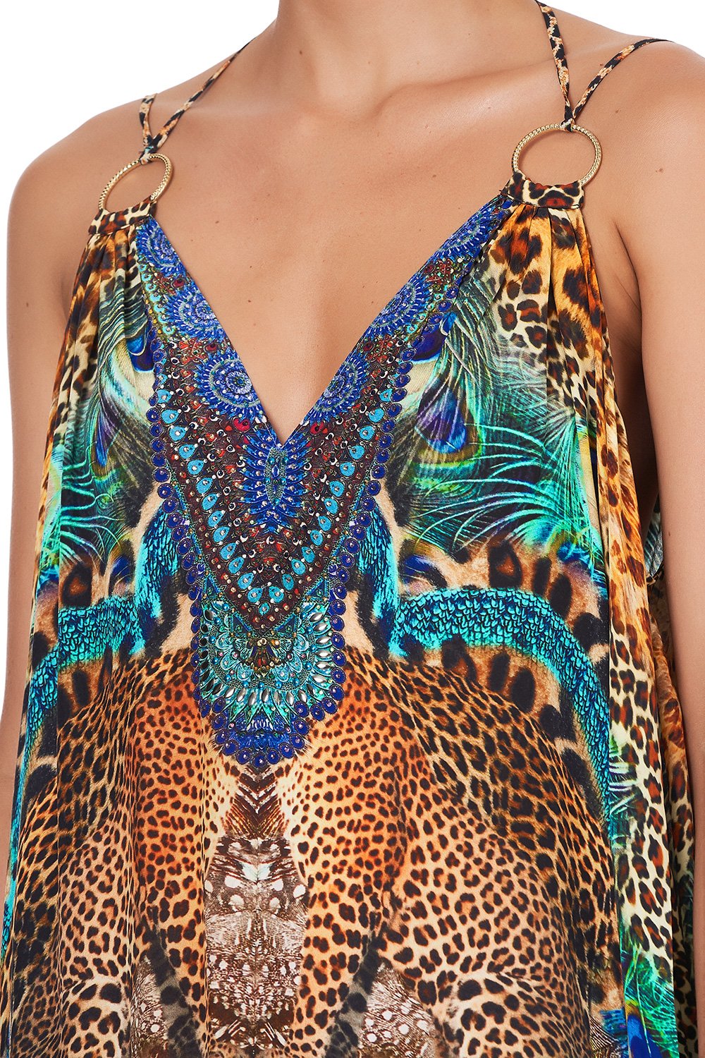 RING DETAIL STRAP DRESS MOTHER XANADU