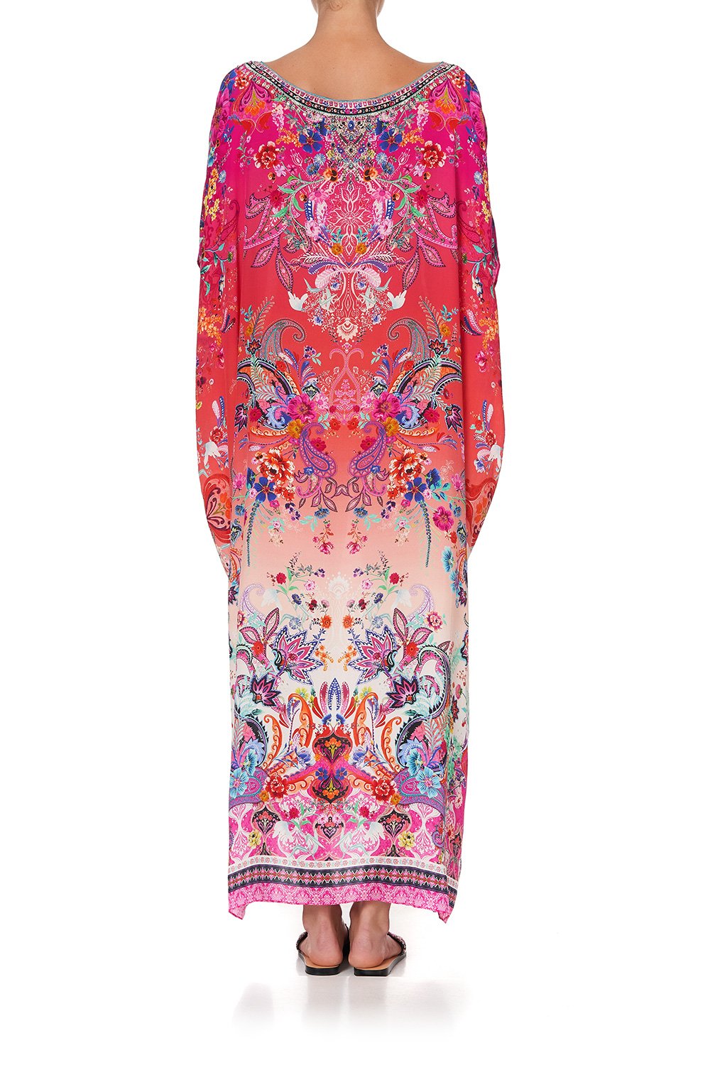 ROUND NECK KAFTAN FREE LOVE