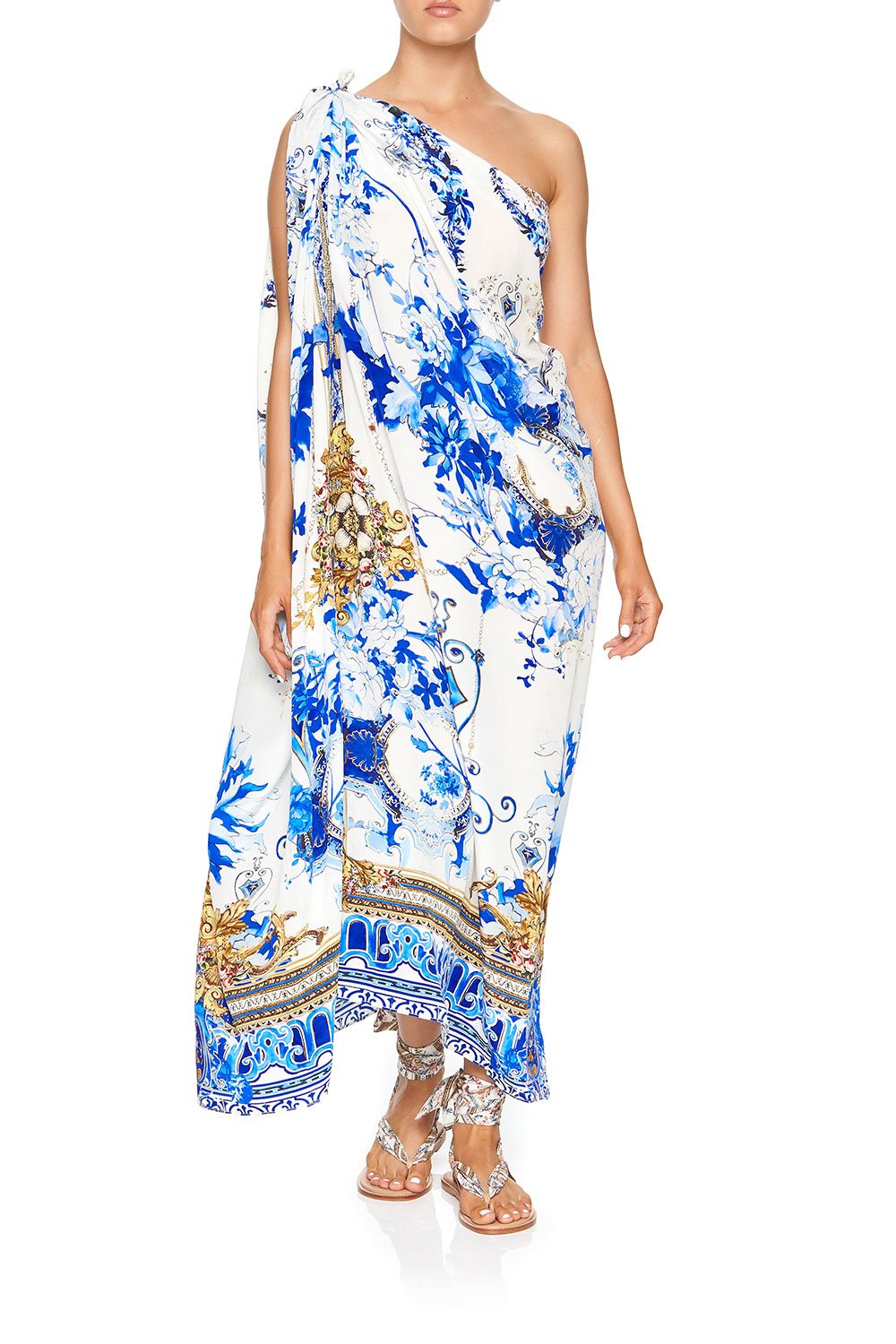 ROUND NECK KAFTAN SAINT GERMAINE