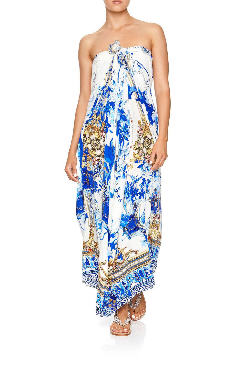 ROUND NECK KAFTAN SAINT GERMAINE