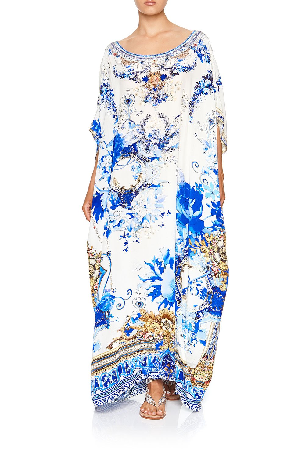 ROUND NECK KAFTAN SAINT GERMAINE