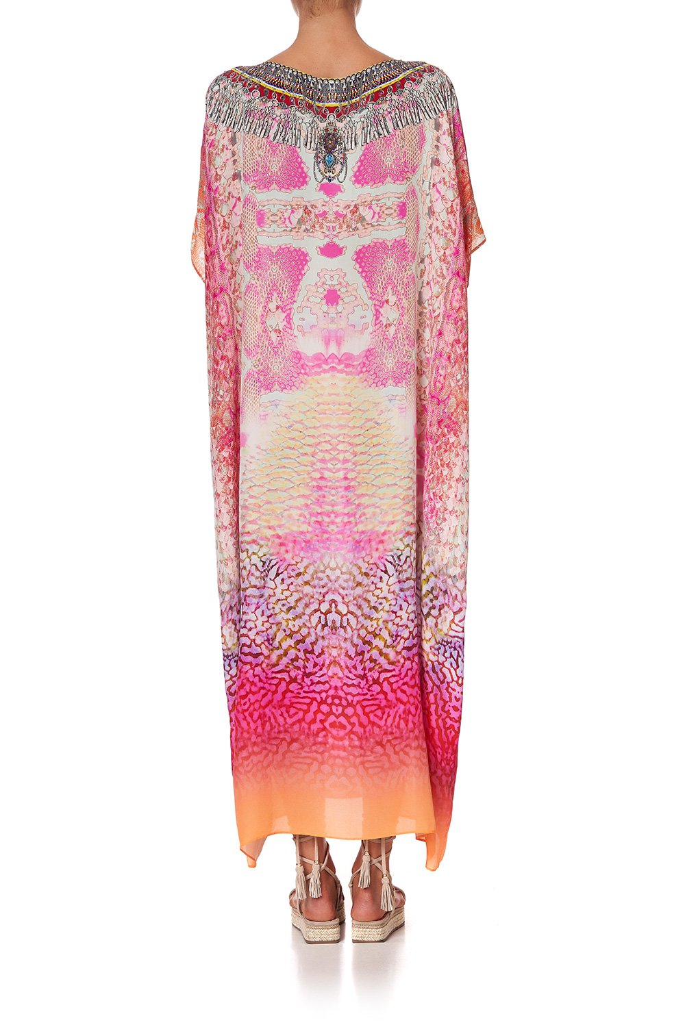 ROUND NECK KAFTAN SERPENTINE DREAMS