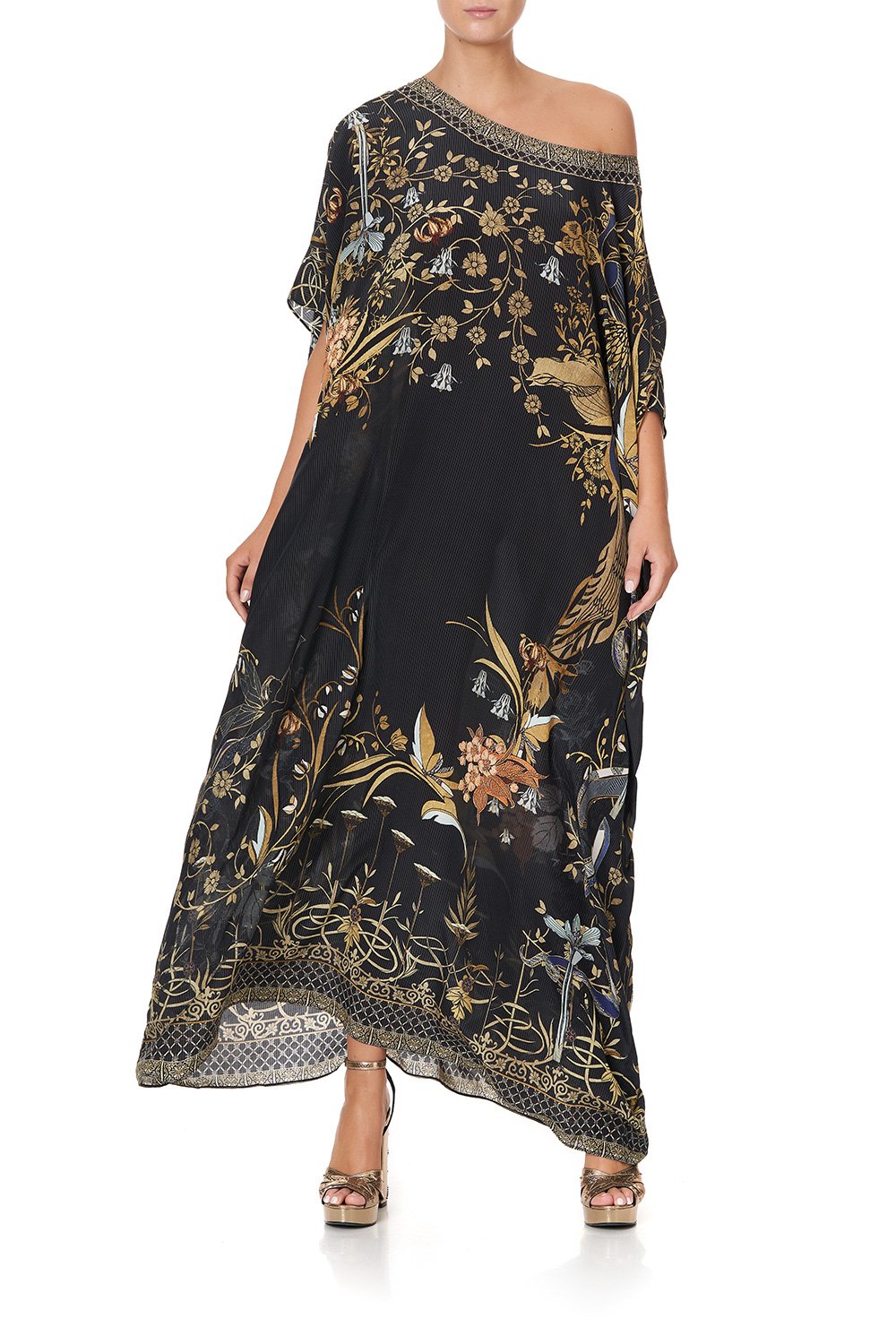 ROUND NECK KAFTAN THE JEWELLED ARROW