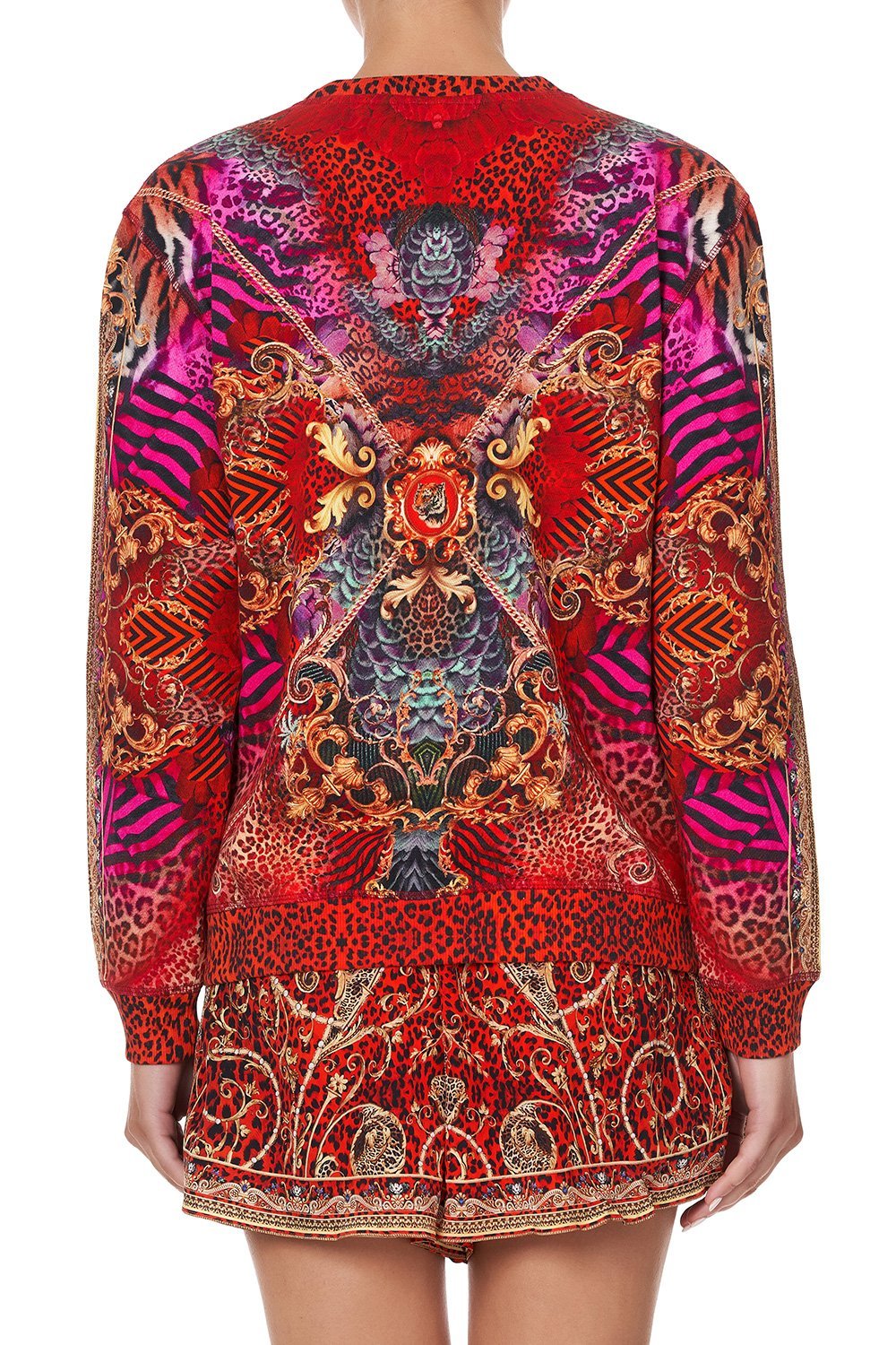 ROUND NECK SWEATER SLAVE TO THE RHYTHM