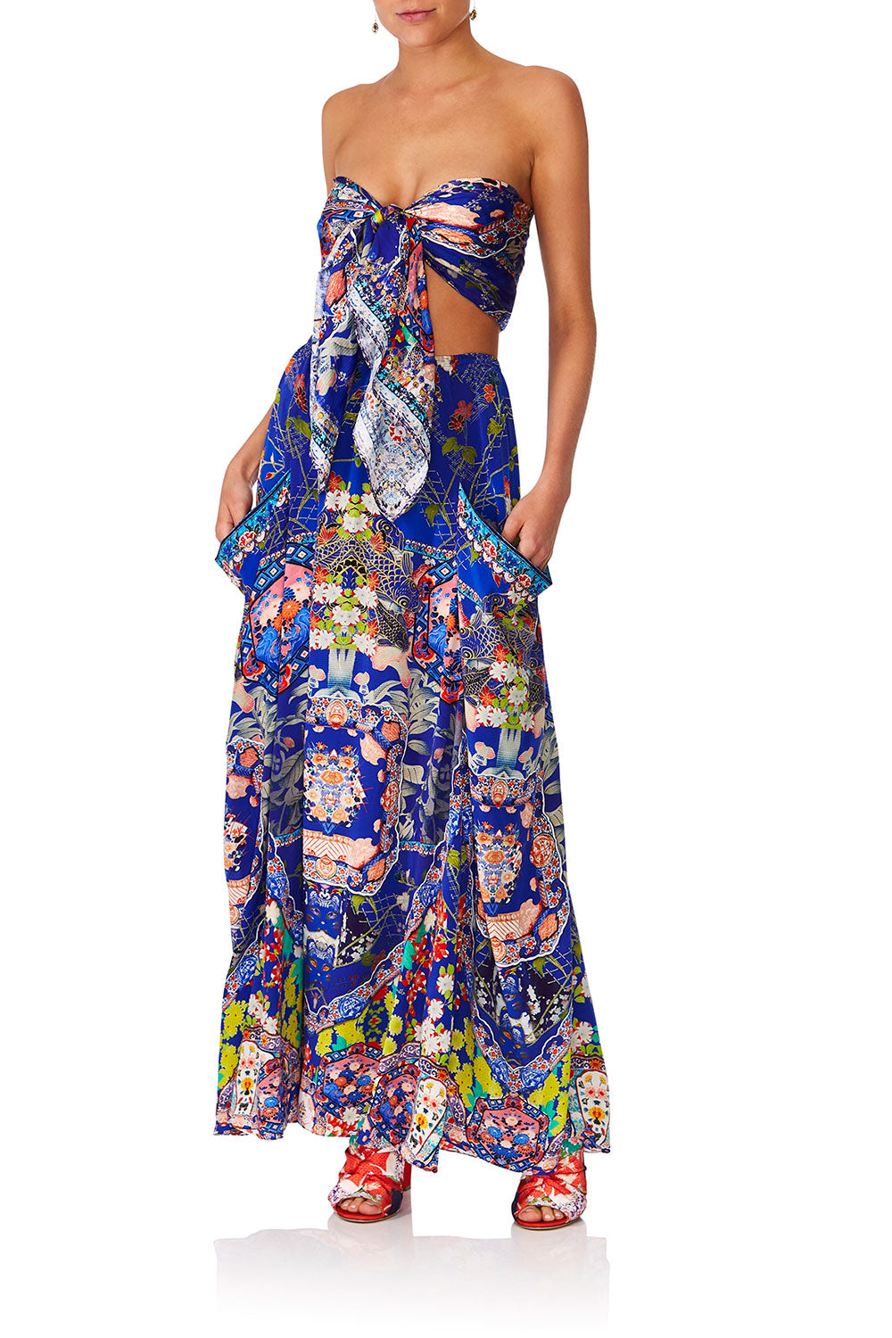 CAMILLA SATURN SISTER POCKET SKIRT DRESS