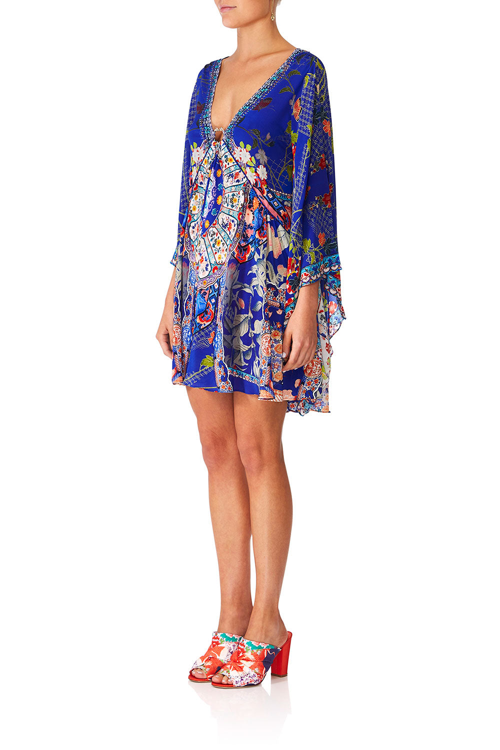 CAMILLA SATURN SISTER U-RING DRESS WKIMONO SLEEVE