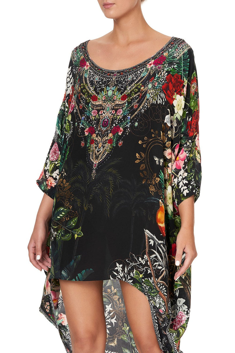 SCOOP BACK HEM DRESS SURREALIST SUSPENSION