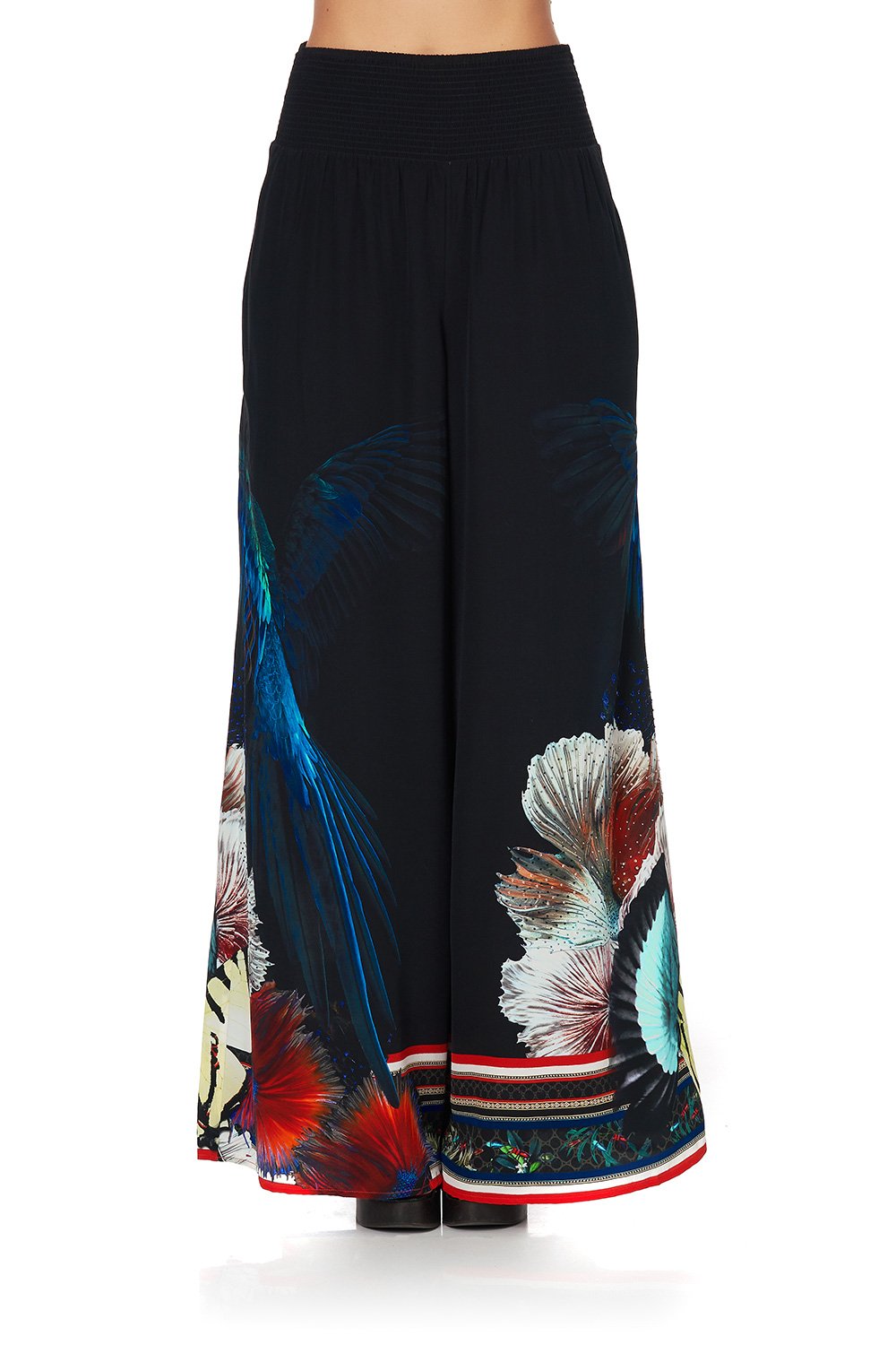 SHIRRED WAIST PANT NIGHT FLIGHT