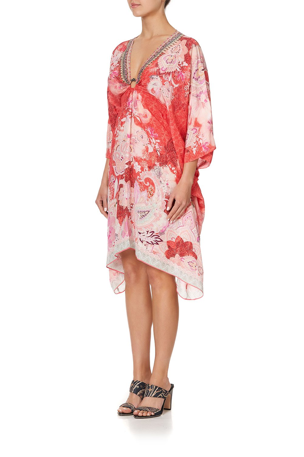 SHORT KAFTAN WITH HARDWARE PALACE MUSE