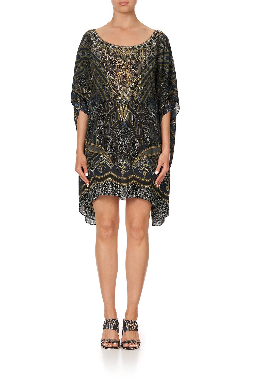 SHORT ROUND NECK KAFTAN GREAT SCOTT