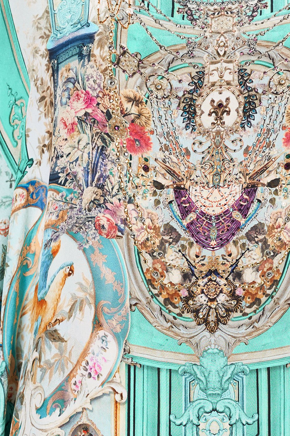 CAMILLA SHORT ROUND NECK KAFTAN I DREAM OF MARIE