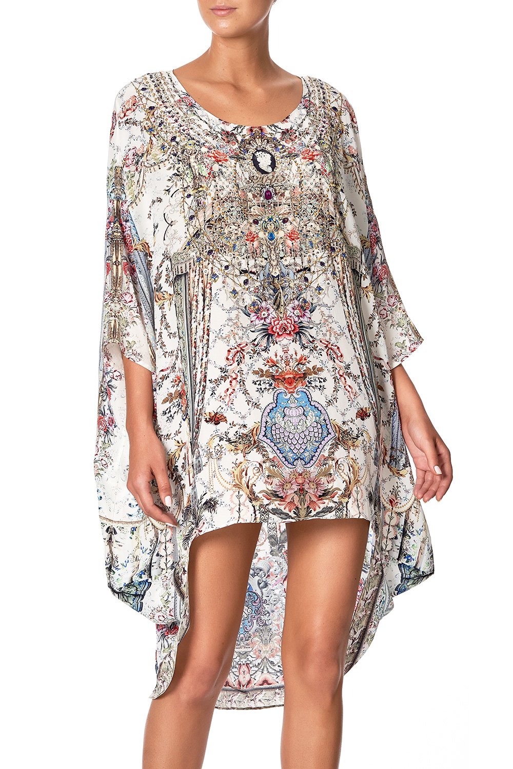 SCOOP BACK HEM DRESS SOUTHERN BELLE