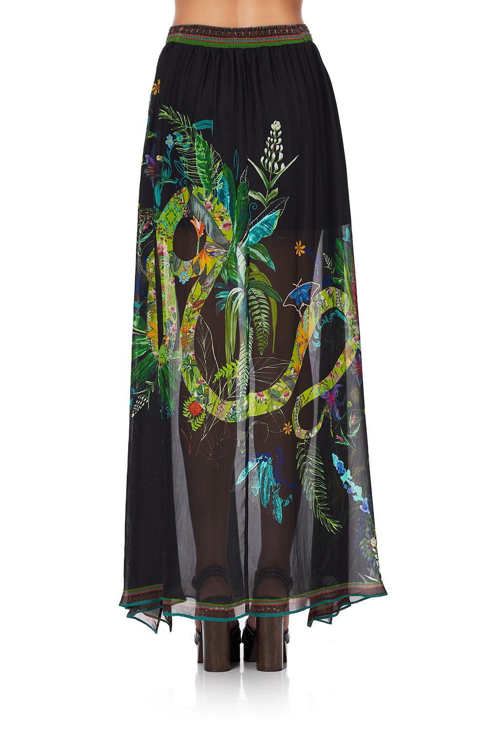 SIDE SPLIT OVERLAY SKIRT RIVER CRUISE