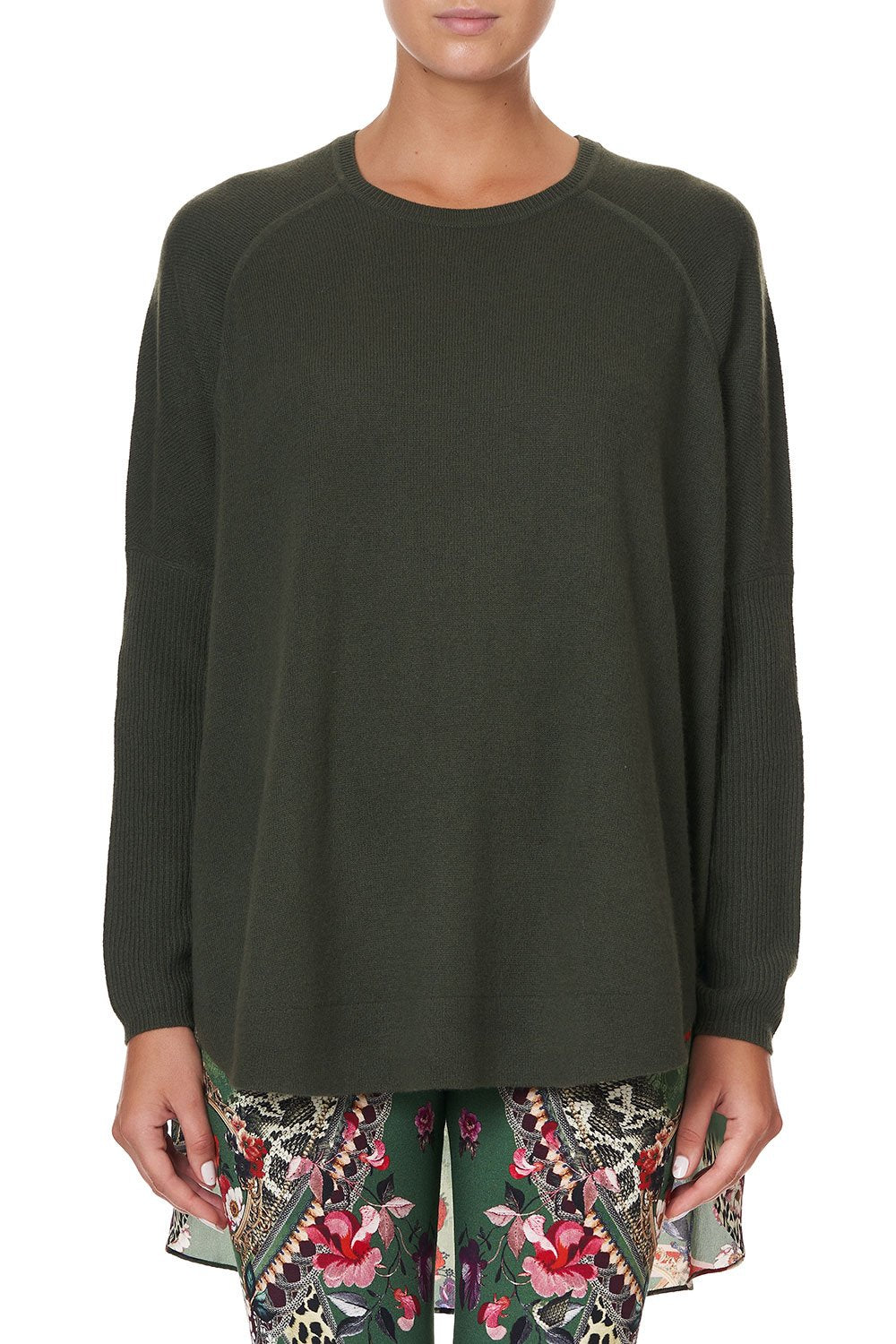 SILK BACK CURVED HEM TALES OF TIME