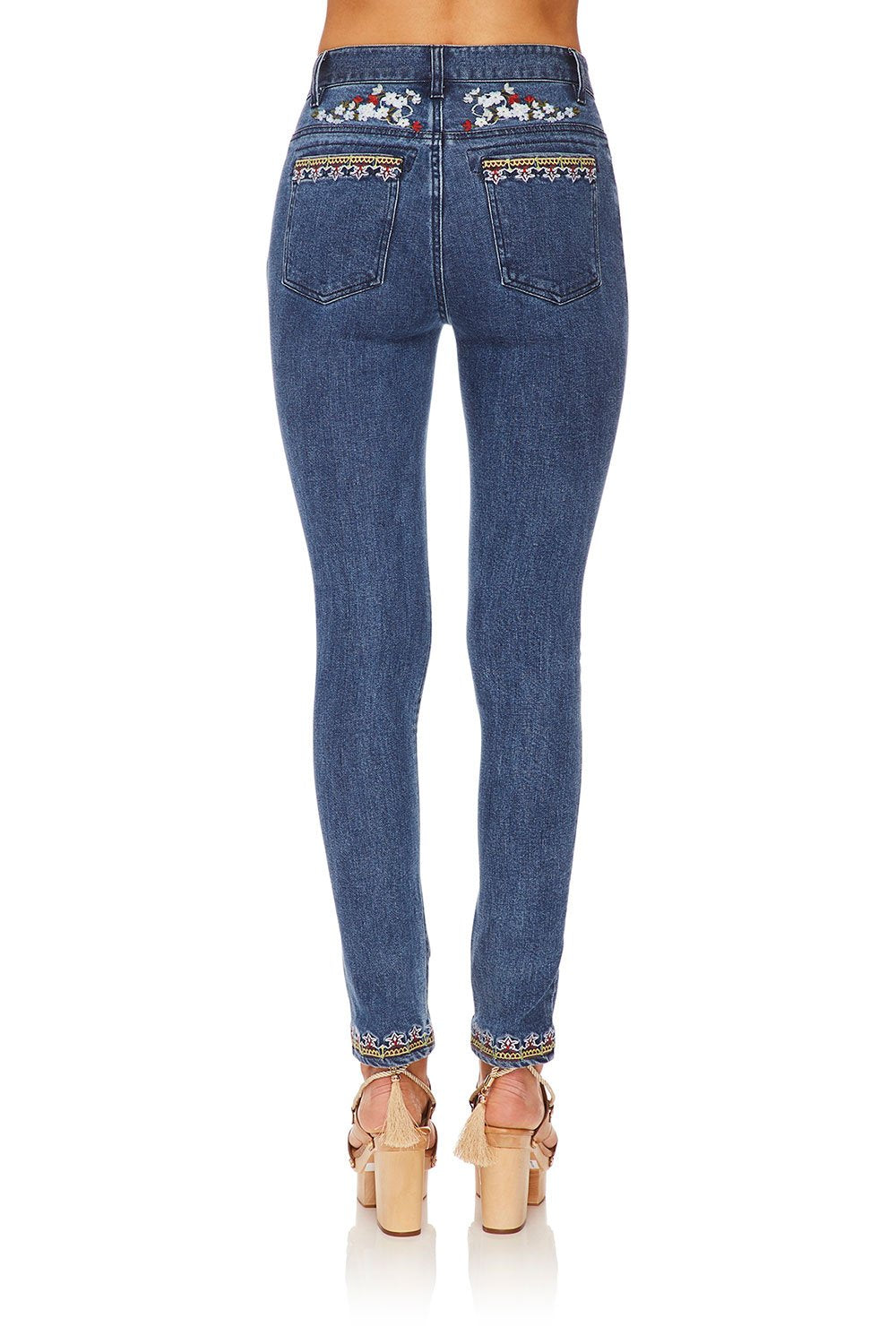 CAMILLA FOR THE FANS SKINNY LEG JEAN