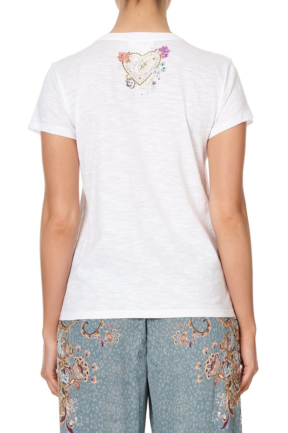 SLIM FIT ROUND NECK T-SHIRT LE PALAIS DU ZAHIR