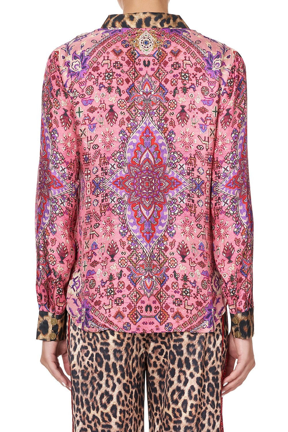 SLIM FIT LONG SLEEVE SHIRT LOTUS LOVERS