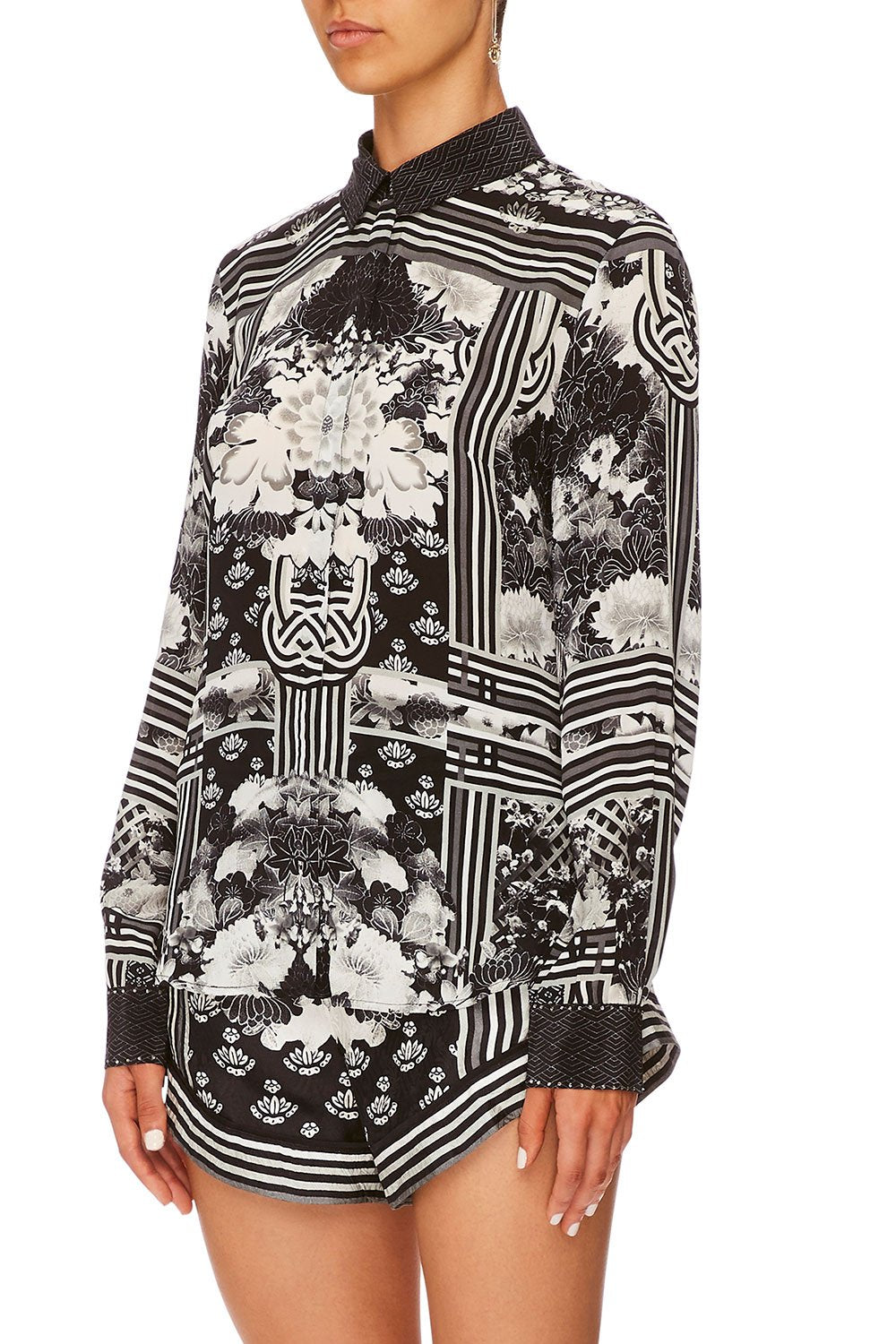 CAMILLA WILD MOONCHILD SLIM FIT LONG SLEEVE SHIRT