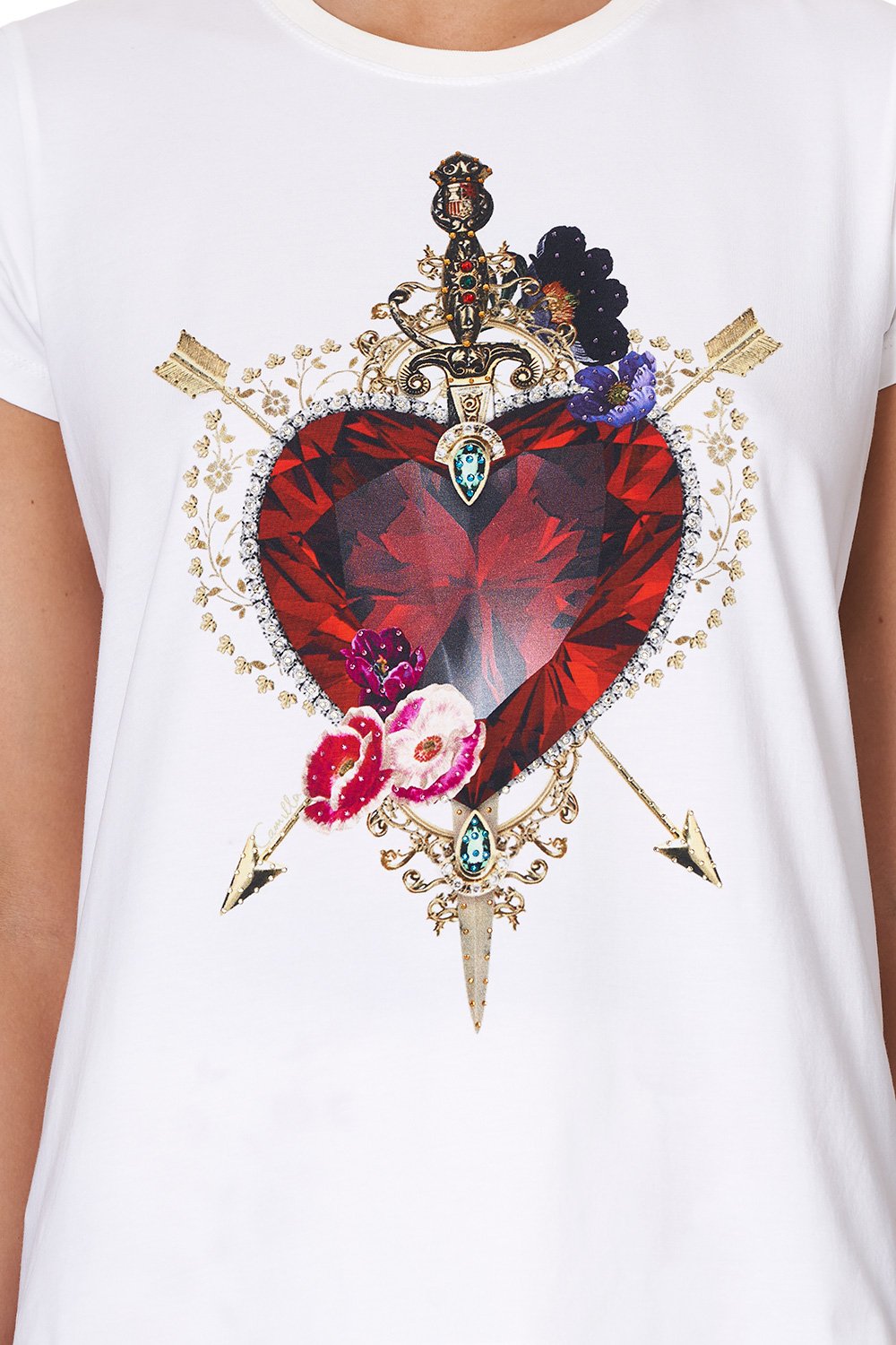 SLIM FIT ROUND NECK TSHIRT FAIRY GODMOTHER