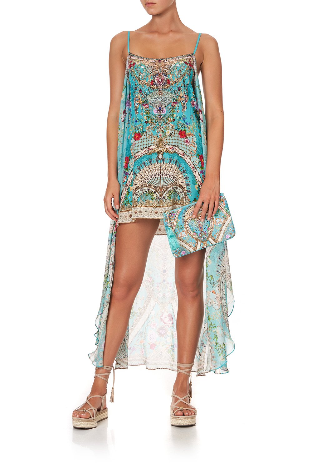 SMALL CANVAS CLUTCH A SONNET FOR SATINE