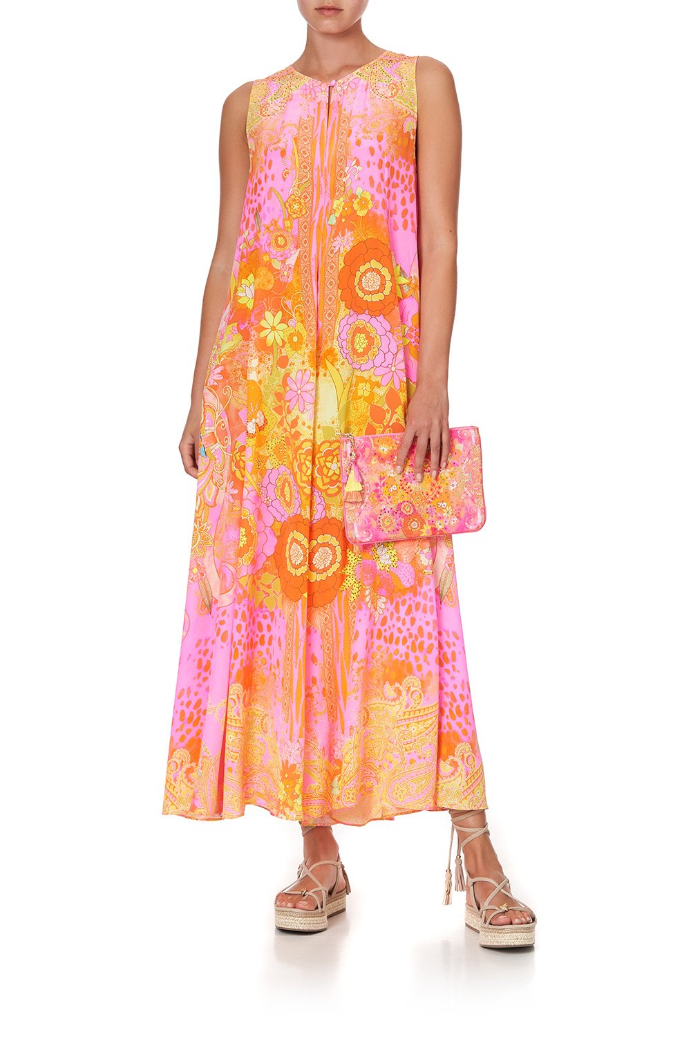 SMALL CANVAS CLUTCH HAIR HAIR HAIR