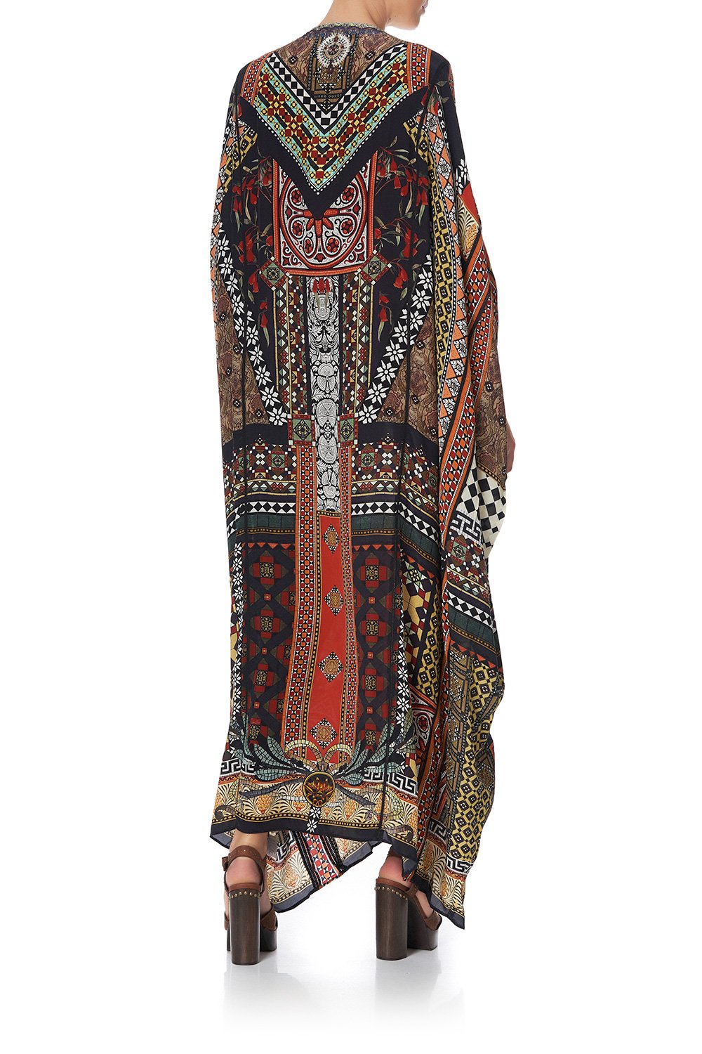 SPLICED KAFTAN PAVED IN PAISLEY