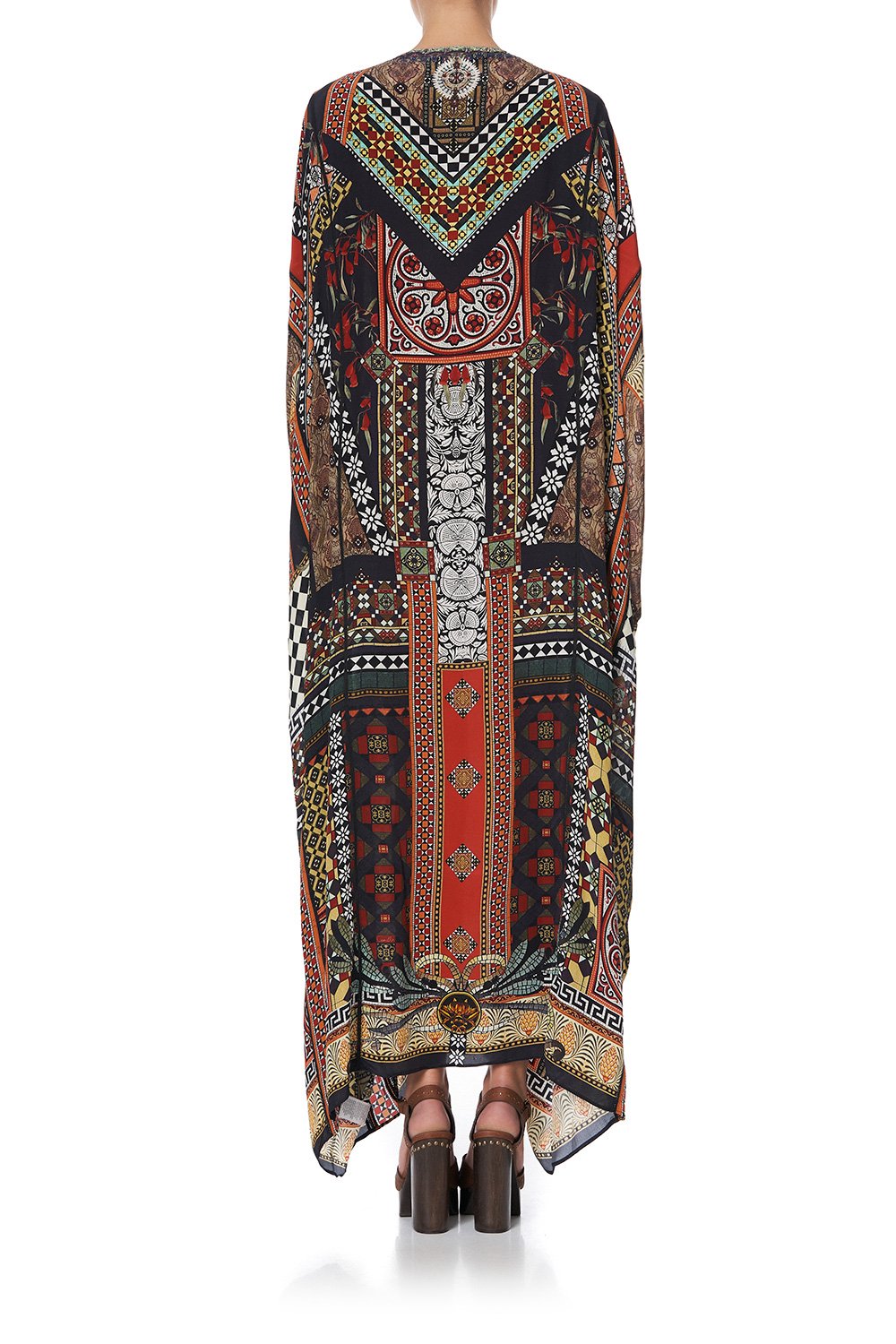 SPLICED KAFTAN PAVED IN PAISLEY