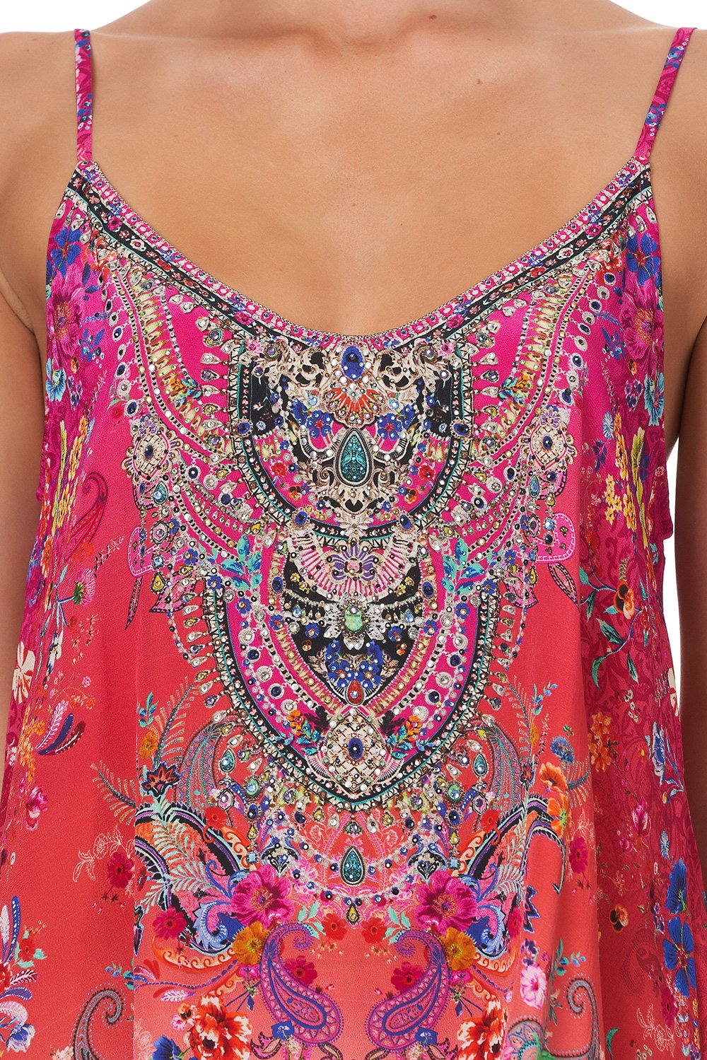 SPLIT BACK CAMI FREE LOVE