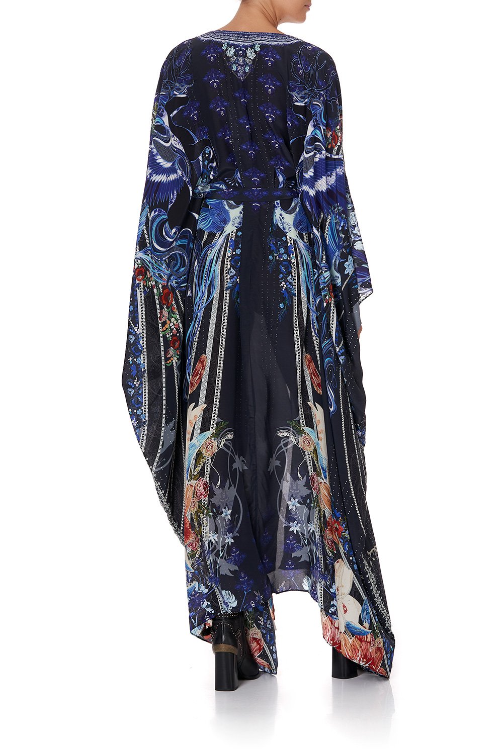 SPLIT HEM LACE UP KAFTAN MARE MYSTIQUE