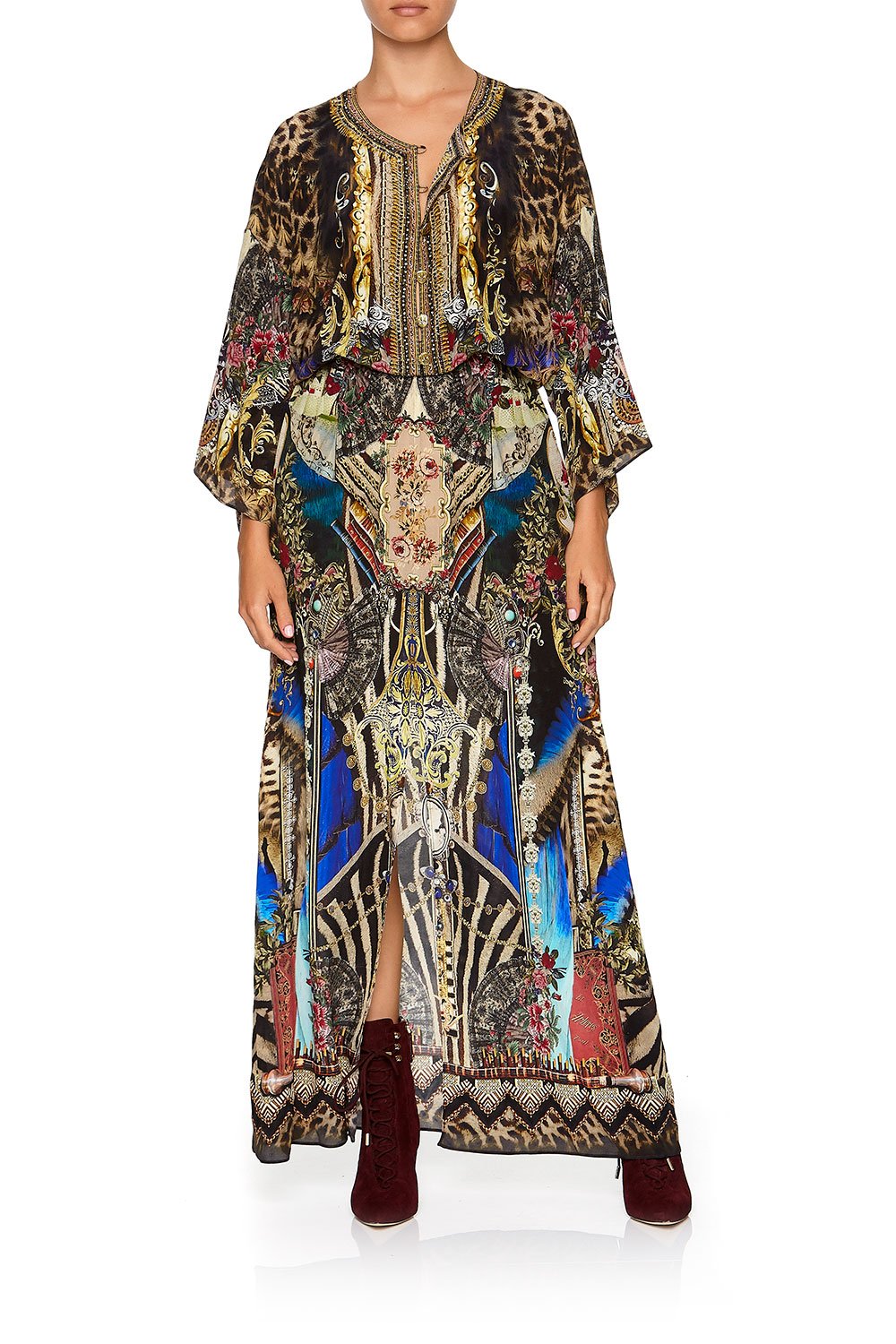 SPLIT POCKET DRESS STRONGER TOGETHER