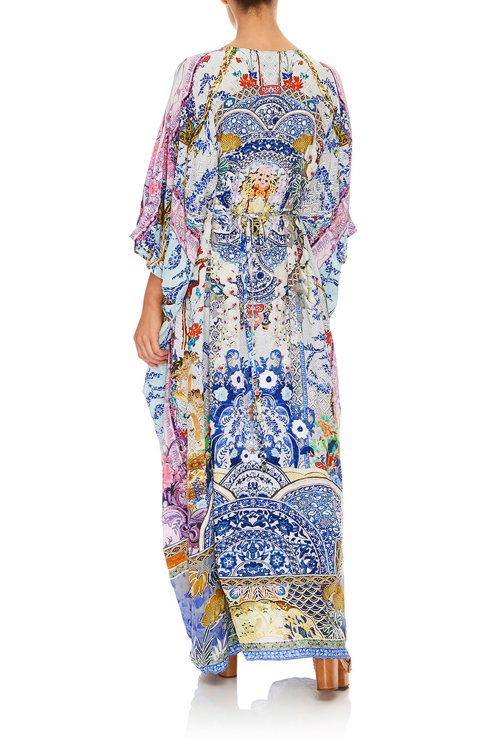 CAMILLA SPLIT SLEEVE KAFTAN W HARDWARE GEISHA GATEWAYS