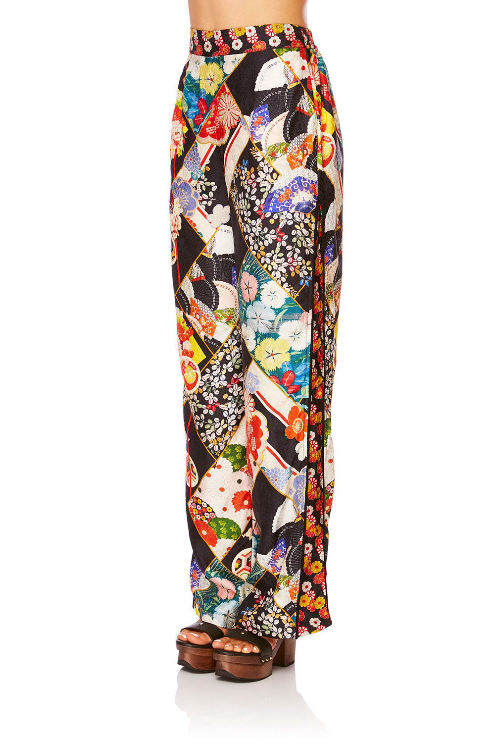 CAMILLA STAR GIRL PANTS W SIDE SPLIT