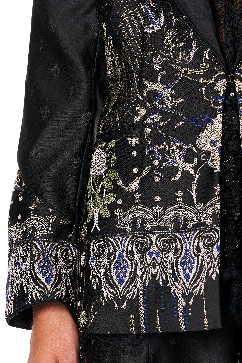 JACKET WITH SLEEVE CUFF DETAIL REBELLE REBELLE