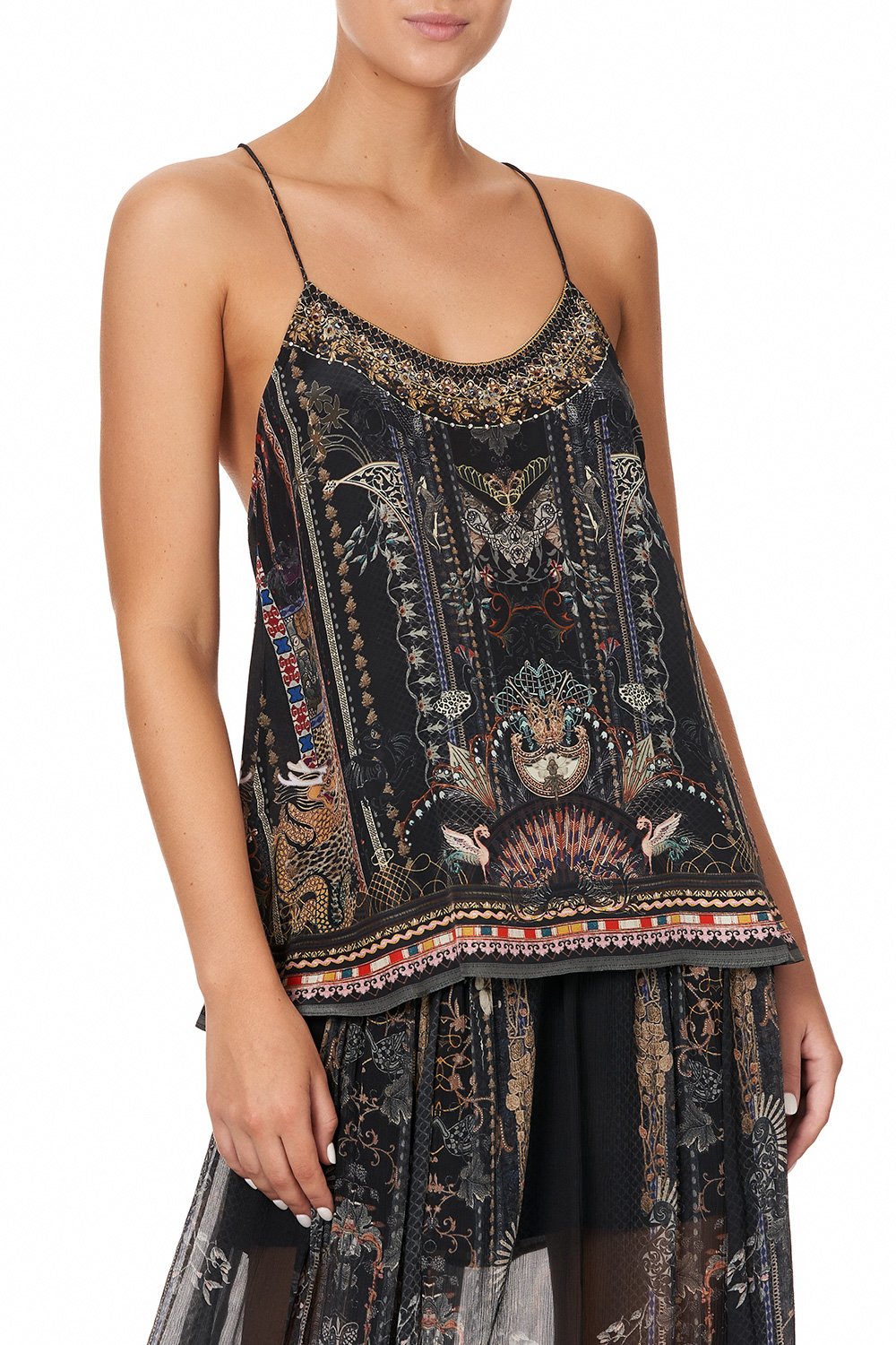 T BACK SHOESTRING TOP SON OF SEVEN QUEENS