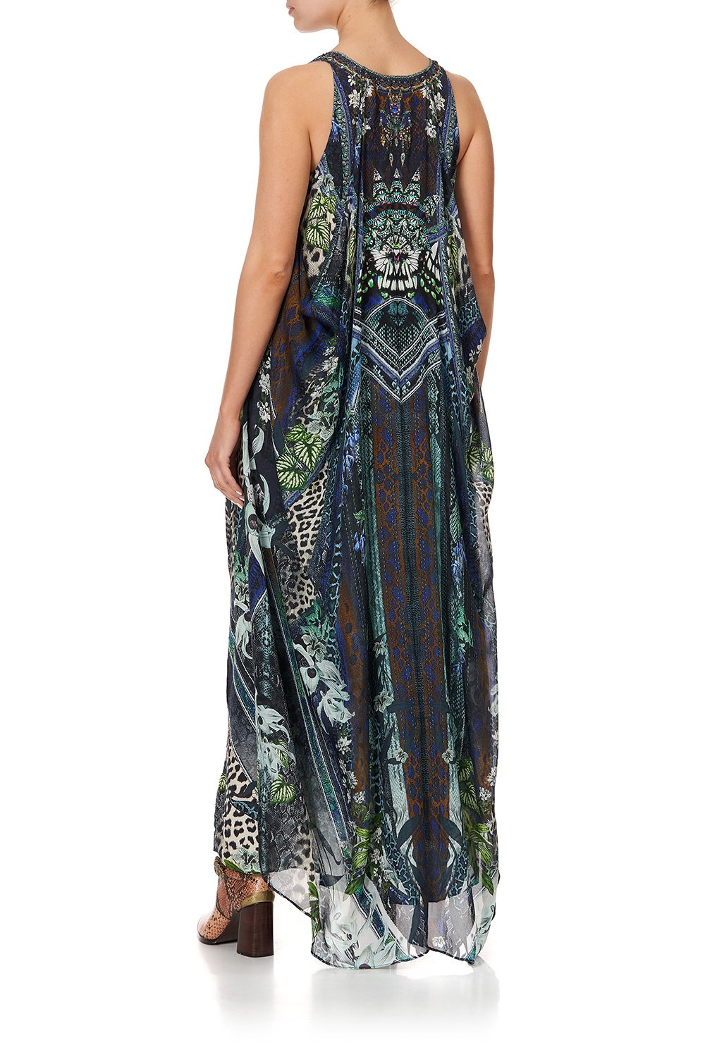 TIE FRONT MULTIWEAR DRESS KOMODO QUEEN