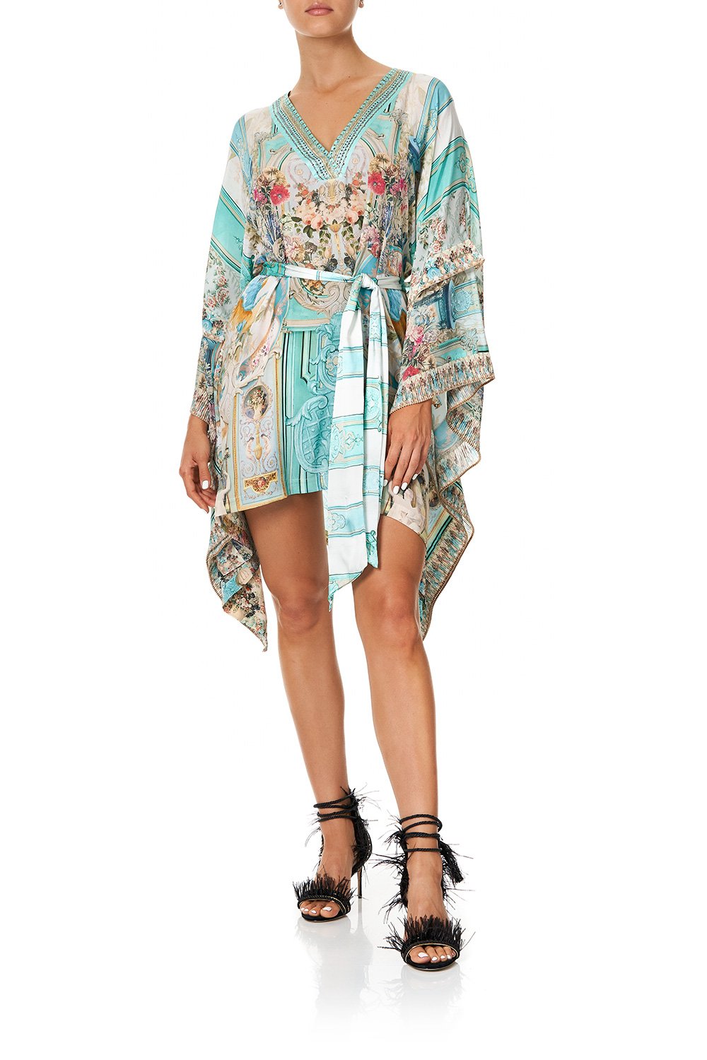 DOUBLE LAYER KIMONO SLEEVE DRESS I DREAM OF MARIE