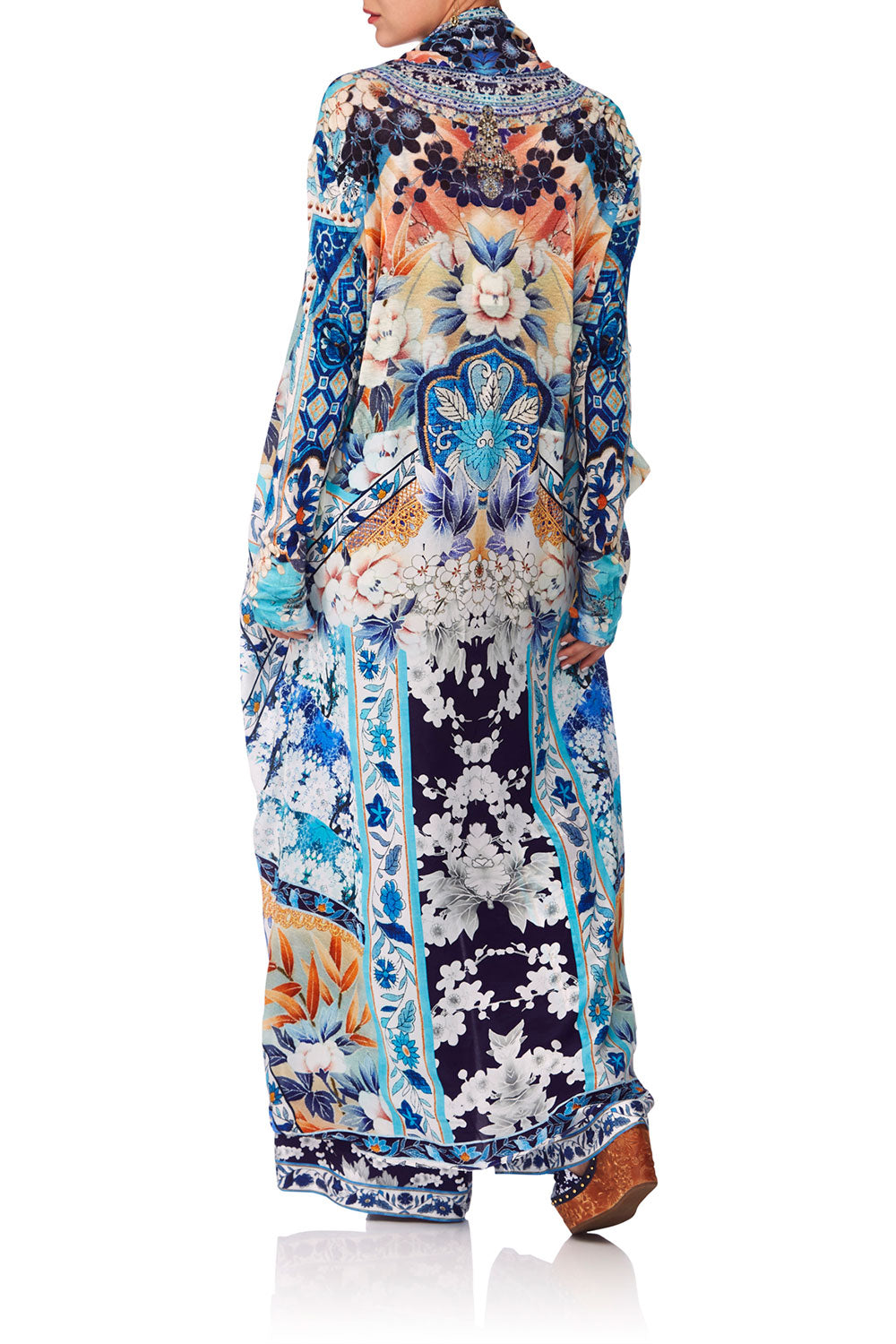 CAMILLA TOKYO TRIBE LONG CASUAL JACKET W POCKETS