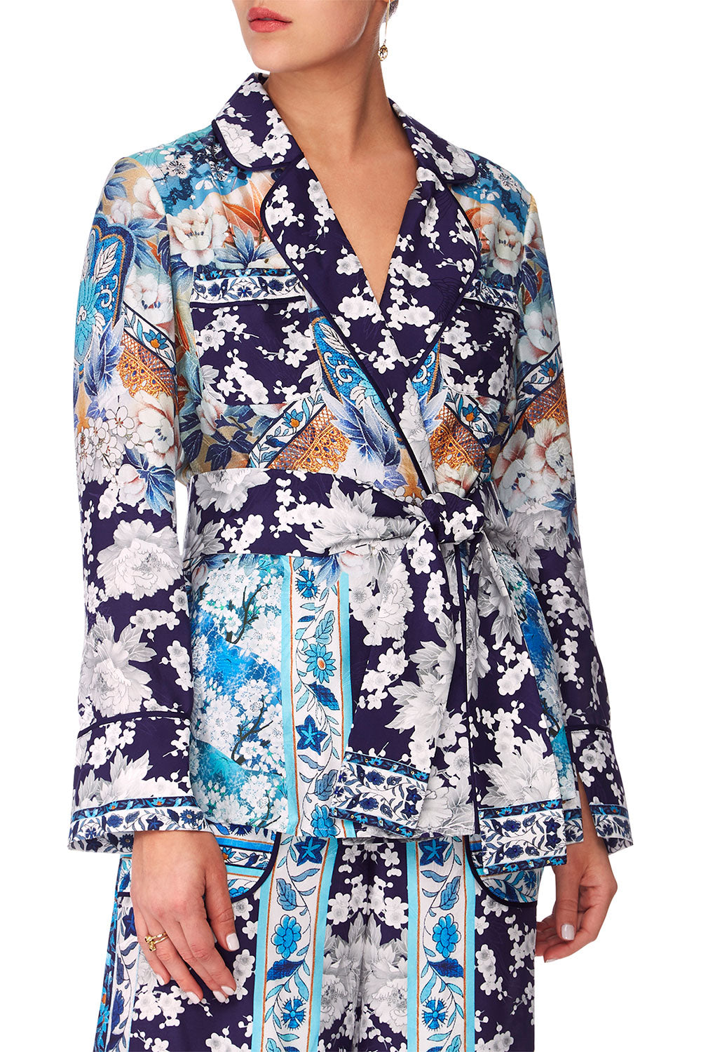 CAMILLA TOKYO TRIBE PAJAMA SUIT JACKET