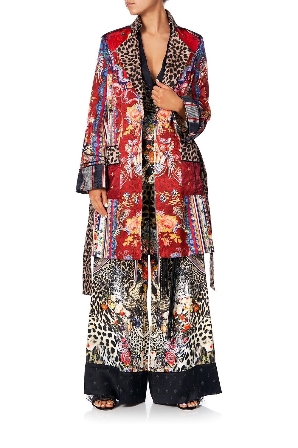 MID LENGTH MILITARY COAT COSTUME PARTY