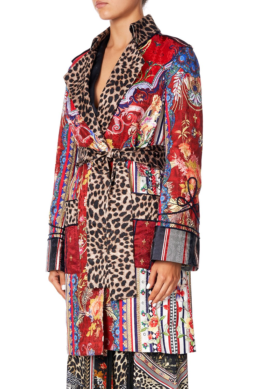 MID LENGTH MILITARY COAT COSTUME PARTY