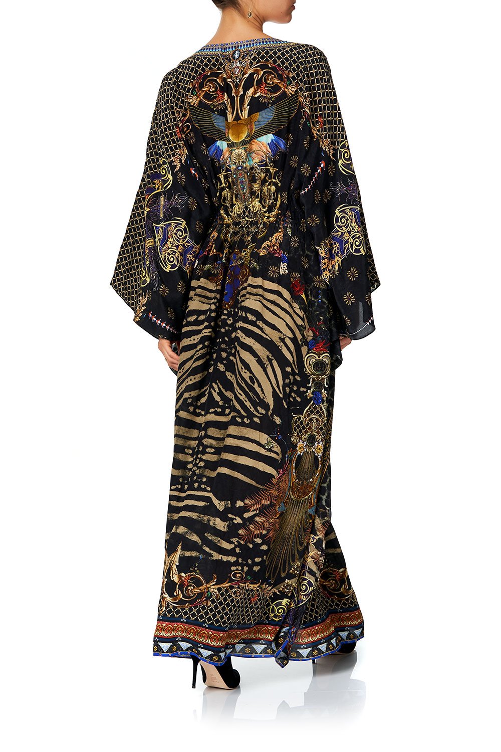 CAMILLA V-NECK KAFTAN WITH TIE WAIST THE NIGHT WE MET