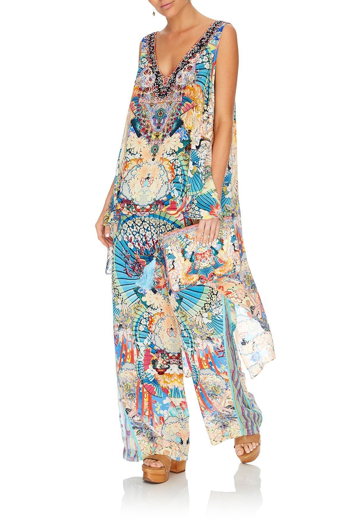 SMALL CANVAS CLUTCH MISO IN LOVE