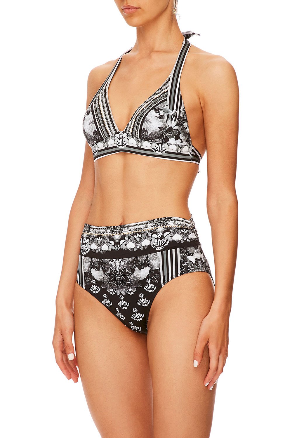 CAMILLA WILD MOONCHILD WIDE BAND HALTER