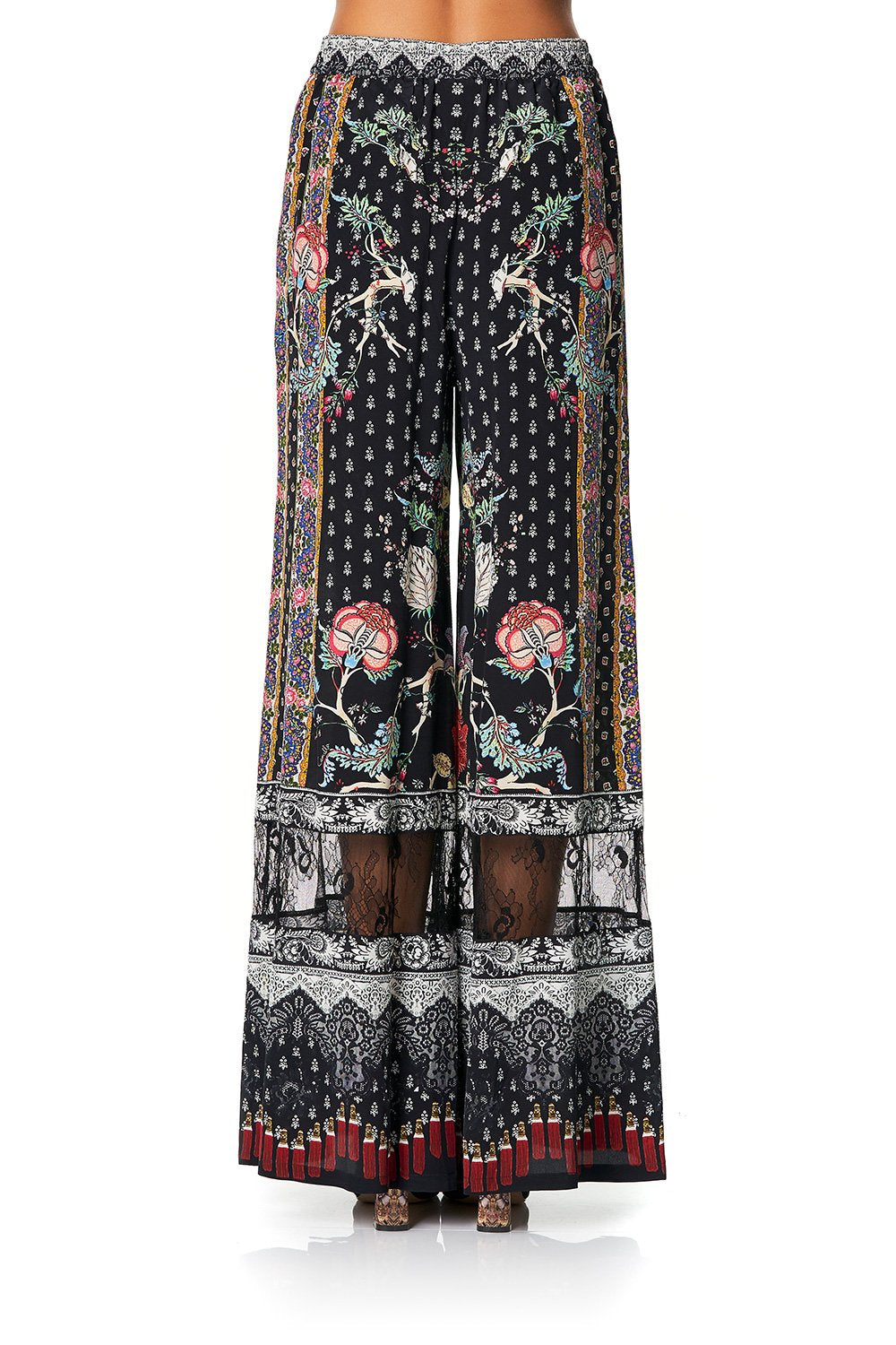 CAMILLA WIDE LEG DRAWSTRING WAIST PANT HAUTE PROVINCIAL